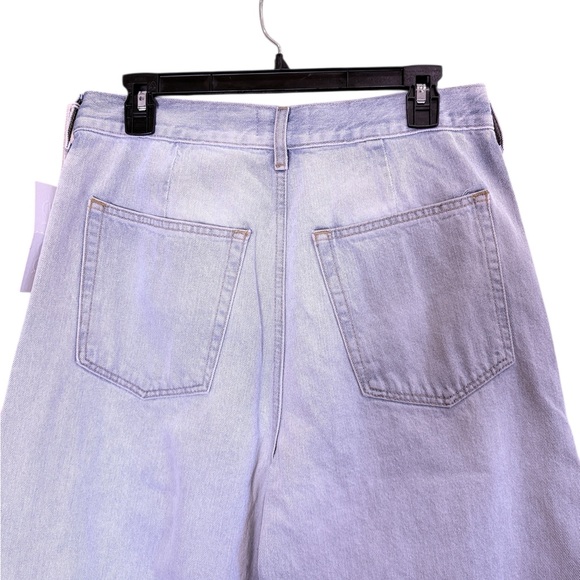 Etica Women's Marley Ultra High Rise Baggy Wide Leg Jeans Seaford Sz 29 - Picture 3 of 13